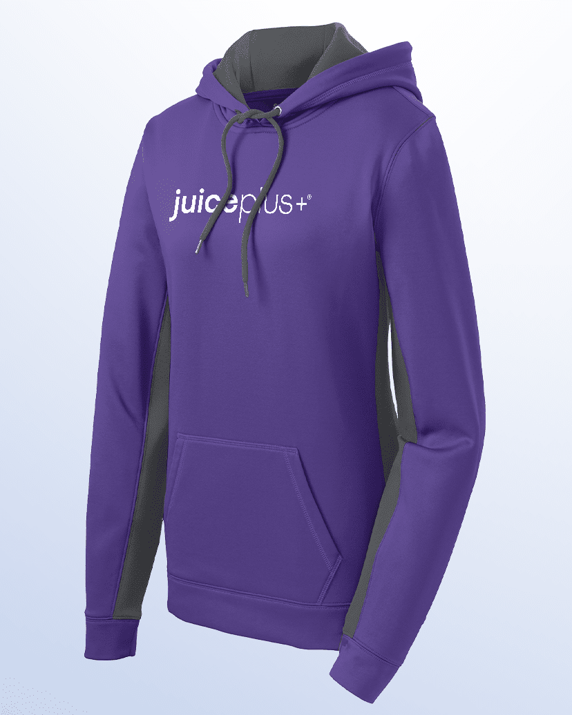 Sport-Tek® Ladies Sport-Wick® Fleece Colorblock Hooded Pullover – Juice  Plus+ Promotions